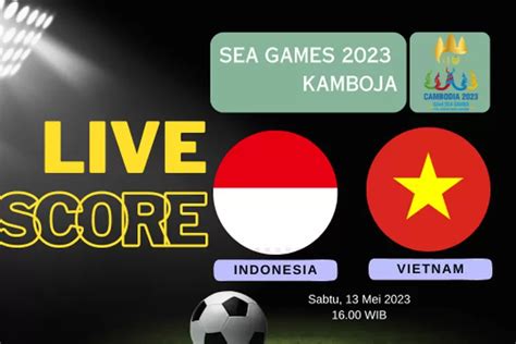 live score sea games sepak bola